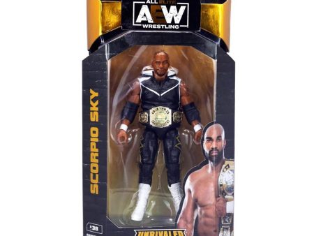 ALL ELITE WRESTLING UNRIVALED FIGURE SCORPIO SKY Discount