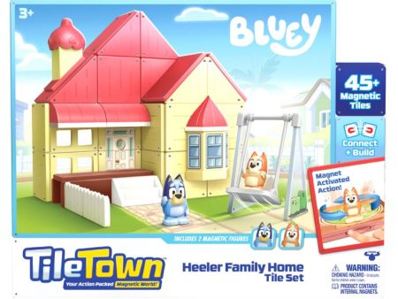 TILETOWN - BLUEY HEELER FAMILY TILE SET Online now