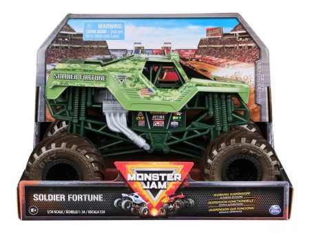 MONSTER JAM 1:24 DIE CAST TRUCK -SOILDER FORTUNE Online Hot Sale