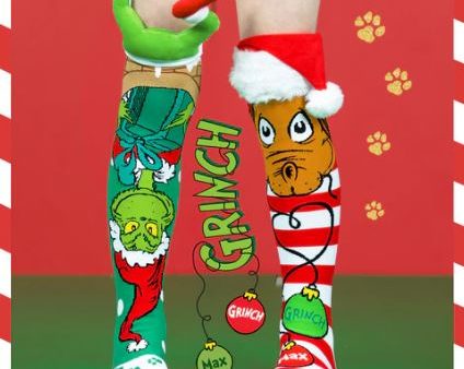 MADMIA - GRINCH AND THE CHIMMNEY SOCKS 6-99 YRS For Cheap