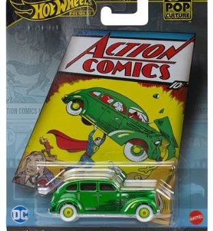 HOT WHEELS POP CULTURE - ACTION COMICS #1 - ACTION SEDAN For Discount