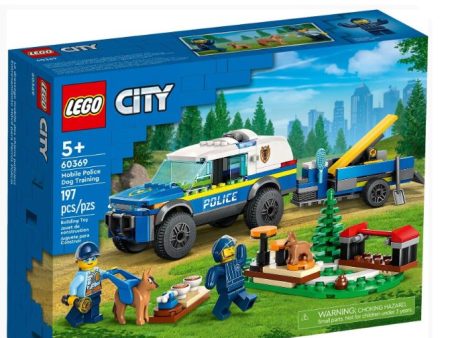 LEGO 60369 CITY MOBILE POLICE DOG TRAINING Cheap