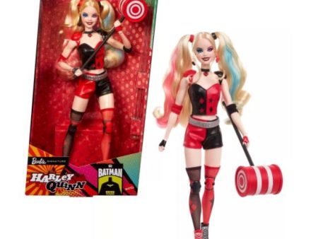 BARBIE SIGNATURE BATMAN 85TH HARLEY QUINN DOLL For Cheap