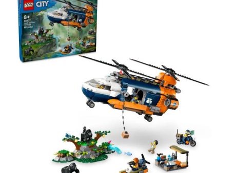 LEGO 60437 JUNGLE EXPLORER HELICOPTER AT BASE CAMP Discount