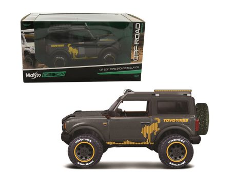 MAISTO DESIGN OFF ROAD 1:24 2021 FORD BRONCO BADLANDS MODEL Cheap