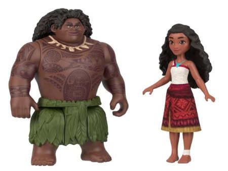 DISNEY MOANA 2 ACTION FIGURES - MOANA & MAUI OCEAN ADVENTURES on Sale