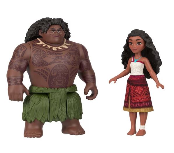 DISNEY MOANA 2 ACTION FIGURES - MOANA & MAUI OCEAN ADVENTURES on Sale