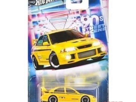 HOT WHEELS 90S STREET SCENE - MITSUBISHI LANCER EVOLUTION VI on Sale