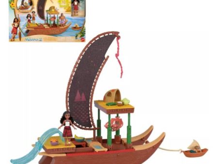 DISNEY MOANA 2 - MOANA S ADVENTURE CANOE 10 PIECES Online