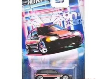 HOT WHEELS 90S STREET SCENE -  92 HONDA CIVIC EG Sale