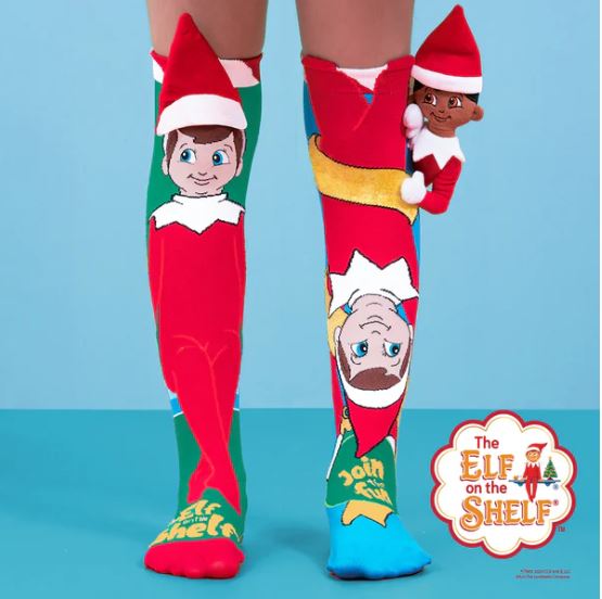 MADMIA THE ELF ON THE SHELF KNEE-HIGH SOCKS 6-99 YRS Fashion