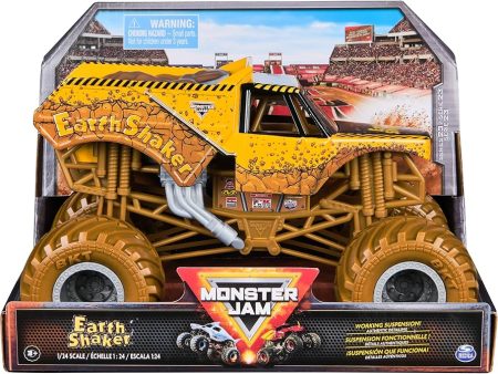 MONSTER JAM 1:24 DIE CAST TRUCK - EARTH SHAKER Online now