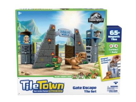 TILETOWN - JURASSIC WORLD GREAT ESCAPE TILE SET Online