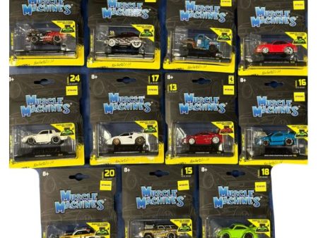 MAISTO 1:64 MUSCLE MACHINES DIE CAST - SERIES 3 & 4 ASSORTMENT Online Hot Sale