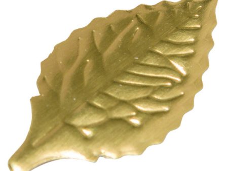 Gold Rose Leaves 1.38  Foil Leaves For Cheap