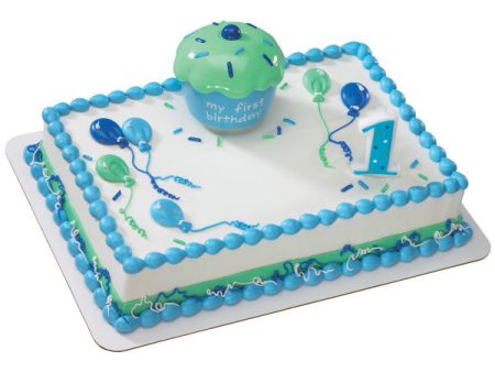 Cupcake Keepsake Blue DecoSet® Fashion