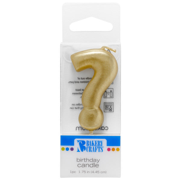 ? Mini Gold Numeral Candle Online