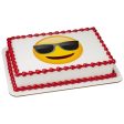 emoji® Sunglasses Edible Cake Topper Image For Discount