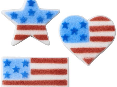 American Flag Assortment Dec-Ons® Decorations Fashion