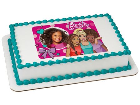 Barbie™ Fashionistas Edible Cake Topper Image Frame For Sale