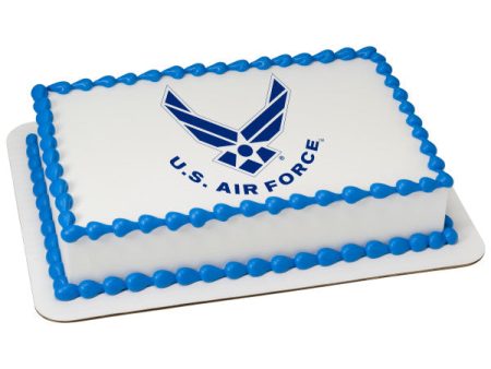 United States Air Force™ Edible Cake Topper Image Online Sale