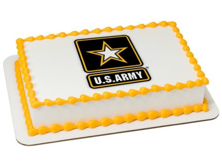 United States Army® Edible Cake Topper Image Online Sale