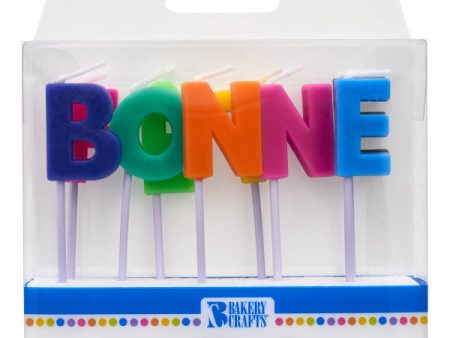 Bonne Fête Letters Specialty Candles For Discount