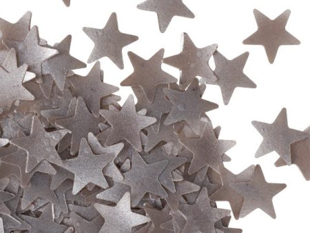 Silver Stars Edible Glitter For Cheap