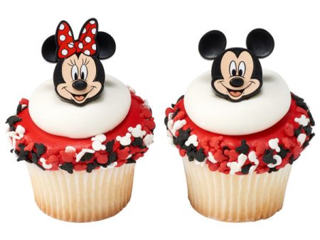 Mickey Mouse and Minnie Mouse Cupcake Rings Online