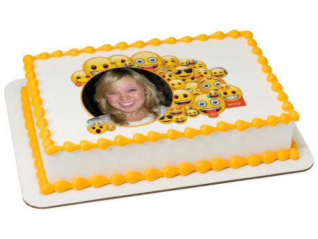 emoji® Mashup Edible Cake Topper Image Frame Online