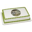 Camouflage Birthday Edible Cake Topper Image Sale