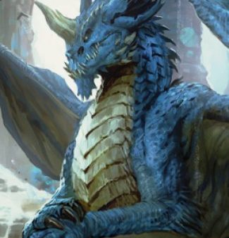 Young Blue Dragon Art Card [Commander Legends: Battle for Baldur s Gate Art Series] Sale