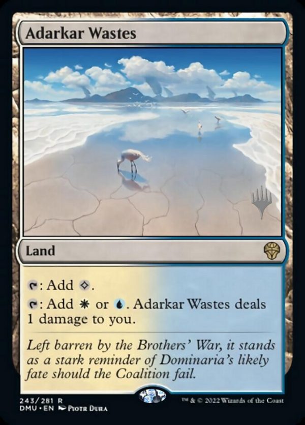 Adarkar Wastes (Promo Pack) [Dominaria United Promos] Online now