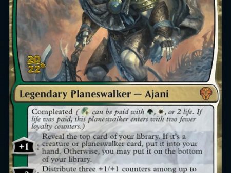 Ajani, Sleeper Agent [Dominaria United Prerelease Promos] Online Hot Sale