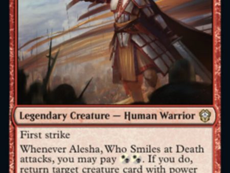 Alesha, Who Smiles at Death [Dominaria United Commander] Fashion