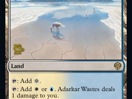 Adarkar Wastes [Dominaria United Prerelease Promos] Hot on Sale