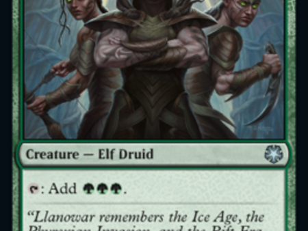 Llanowar Tribe [Game Night: Free-for-All] For Sale