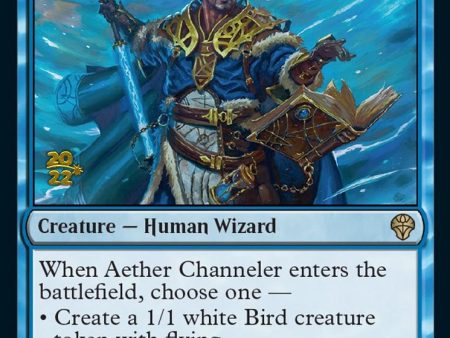 Aether Channeler [Dominaria United Prerelease Promos] For Discount